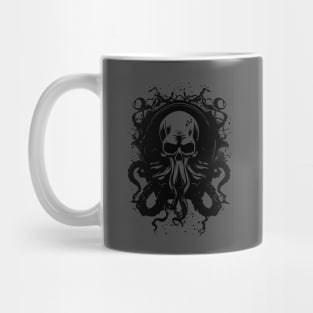 skull face octopus Mug